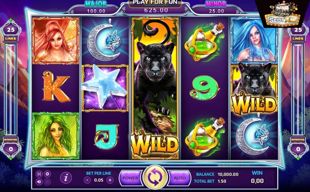 ตัวอย่างสล็อต Wild Fairies