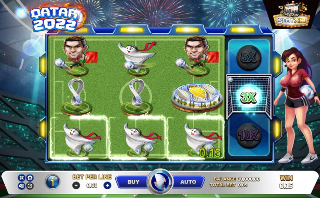 ตัวอย่างสล็อต Qatar 2022